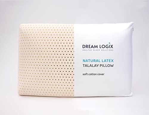Dream Logix Talalay от естествен латекс с 4 Меки възглавнички в пакет - Спални места в ребрата и стомаха, на Възглавници за сън,
