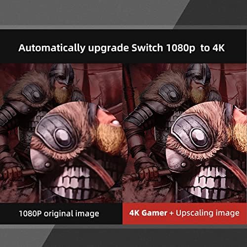 Адаптер Mcbazel PhotoFast с резолюция от 4K Gamer + 1080p до 4R за ключа /Switch OLED/ WiiU/ PS4 / Chrome Cast / TV