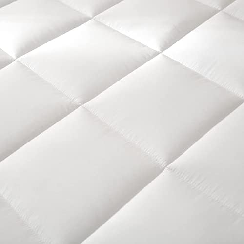 Стеганое одеяло ORIENT All Season Queen Size 350 GSM - Стеганое одеяло - Paste от настоящият одеяла - Алтернативно Стеганое одеяло с ъглови первази (90х90 см, бяло)