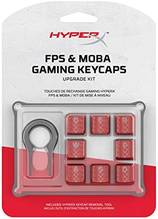 Комплект за ъпгрейд клавиши HyperX FPS и MOBA Игри Keycaps (Червен) - HXS-KBKC1