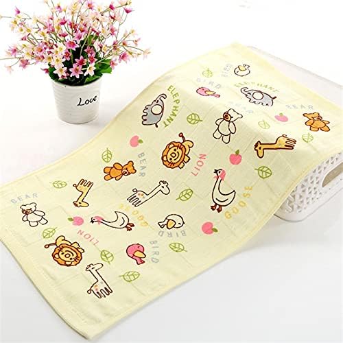 Памучни марлевое малка кърпа с двойно принтом, бебешки кърпи, бебешки шал, шалче за детската градина - (Цвят: случаен модел)