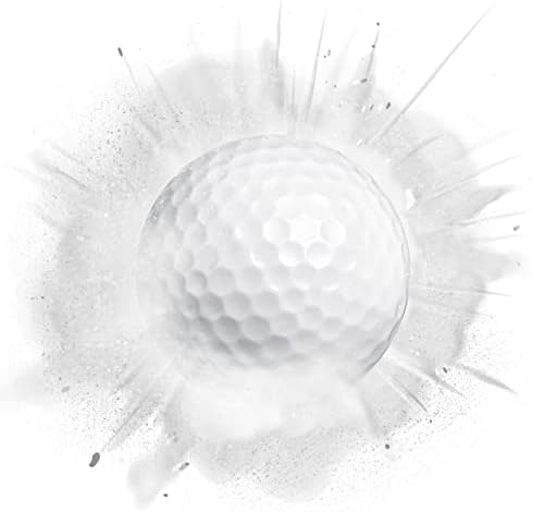 Топките за голф Izzo Golf Exploder Кича Golf Balls 4 в опаковка - Топка за голф, Нова Пластмасова взривяване на аерозоли Топката