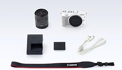 Комплект беззеркальной фотоапарат Canon EOS M3 с обектив EF-M 18-55 мм за стабилизация на изображението (IS) STM - с поддръжка на