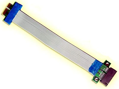 PCI Express (PCI-E) 1X кабел за Удължаване Странично Удължител за малък шасито 1U 2U PCIe Лента за видео карти, видео, мрежов контролер