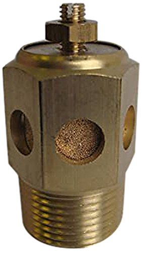 Клапа на ауспуха с пневматична регулация на скоростта MettleAir BSC-06, Спеченная бронз, 3/4 BSPT (опаковка от 10 броя)