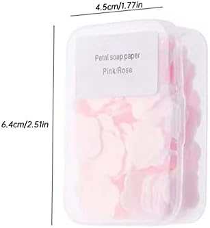 terbklf 4 кутии за еднократна употреба Портативни пътни хартиени салфетки, сапуни: Естествена пътни настилки сапун за ръце в опаковка