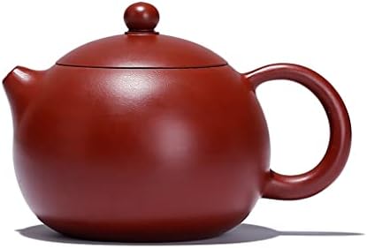 WIONC Голям Червен Клей Мини-Чайник Xishi, Чайник От Purpurea Глина, Китайските Чаени Саксии Kongfu, Чай и Прибори, Посуда за напитки,
