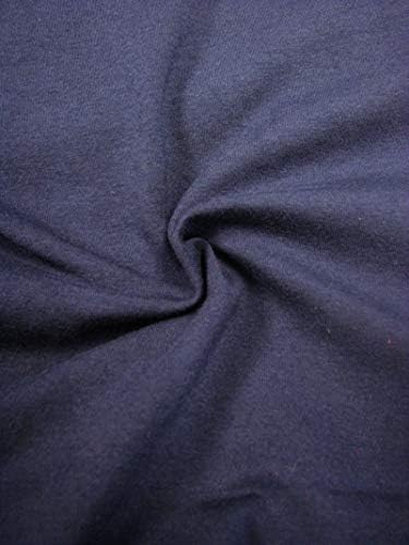 Обикновен памук трико с ликра, 4 начина на разтягане в продължение плат средна плътност (черно)