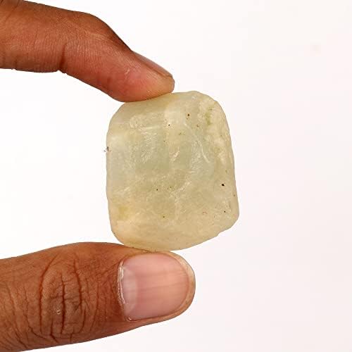 GEMHUB 100.7 CT Естествен Лунен камък Необработен Необработен Скъпоценен Камък, Кристал и за Заздравяване, Производство на Бижута