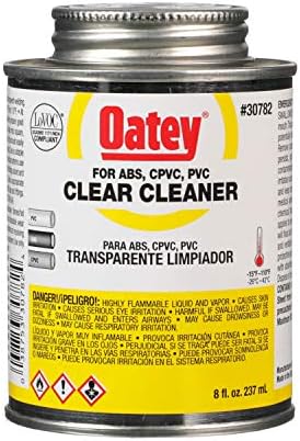 Почистващо средство Oatey 30782 Clear, 8 Грама