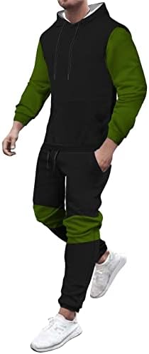 Спортни панталони Xiloccer, мъжки комплекти от две части с голям размер, мъжки дрехи, костюм, пуловер с качулка, панталони, спортни