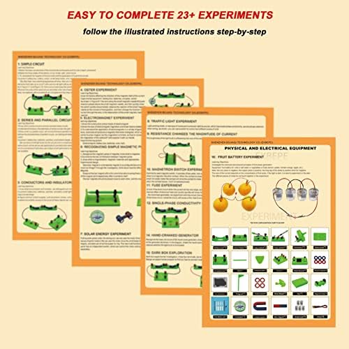 Печатна платка EXBEPE за Деца, Определени за експерименти с Электромагнитом, Определени за проучване на Електричество и Магнетизъм,