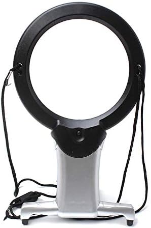 ZHJBD JIANER Vision aid 8X 20x Увеличително Стъкло, Зажимная Лампа 105 мм Хендсфри Hd Обектив Сгъваема Универсална Лампа Тенис на