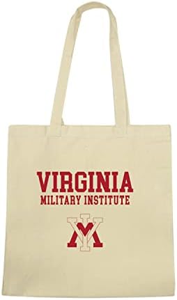 W REPUBLIC Военния институт на Вирджиния Ключодържатели ключодържател Seal College Tote Bag