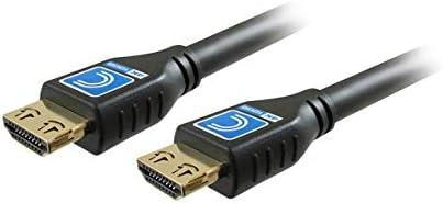 Универсален 25-инчов Certified Pro AV / IT Активен Високоскоростен HDMI кабел с капацитет 18 Gb 4K с ProGrip, черен
